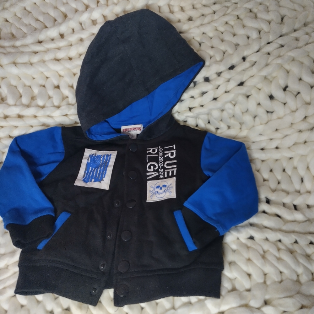 True Religion (size 18 m) hooded jacket